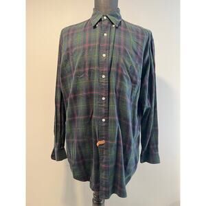 Vintage Polo Ralph Lauren Blaire Cotton Shirt Button Down Long Sleeve Large SG